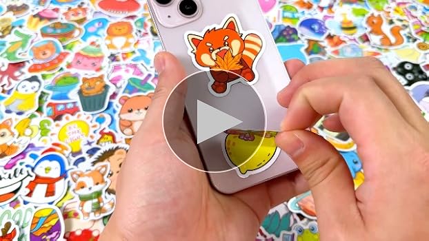 Amazon.com: Apakkai 600 Pcs Cute Stickers for Kids, Water